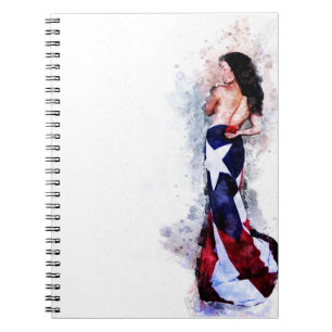 Caderno Espiral Espírito de Puerto Rico
