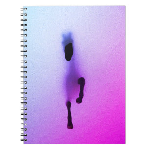 Caderno Espiral Espírito do Cavalo – Arte Abstrata para Parede