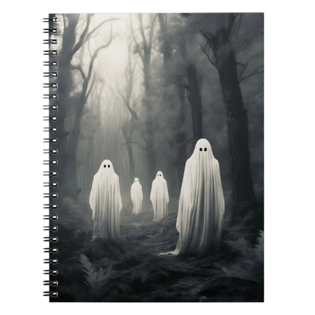 Caderno Espiral Espíritos do outono (Frente)