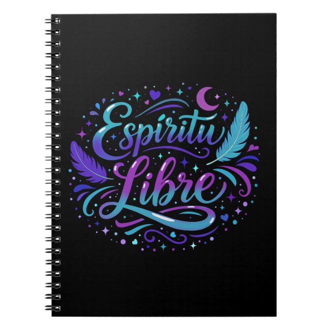 Caderno Espiral Espíritu libre (Frente)