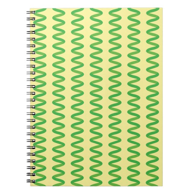 Caderno Espiral Espirulina espantosa (Frente)