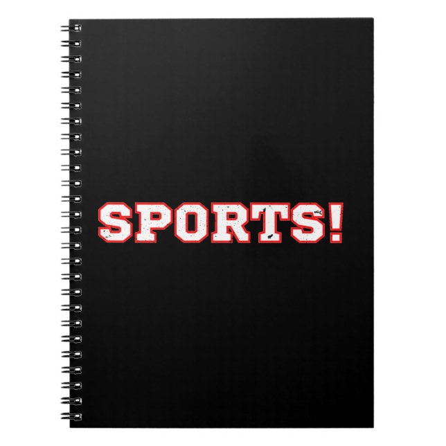 Caderno Espiral Esportes (Frente)