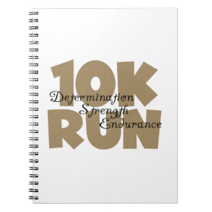 Caderno Espiral Esportes de 10.000 Tan em execução