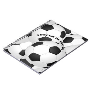 Caderno Espiral Esportes De Bolas De Futebol