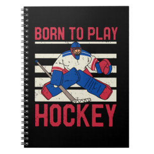 Caderno Espiral Esportes de Inverno Hóquei no Gelo