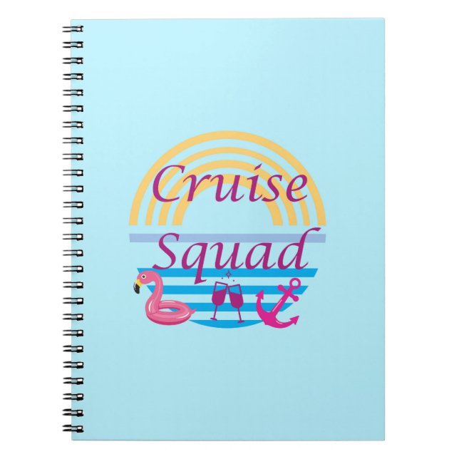 Caderno Espiral Esquadrão de Cruzeiros (Frente)