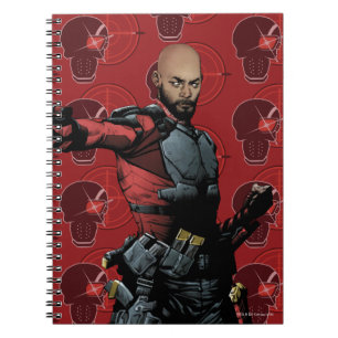 Caderno Espiral Esquadrão Suicida Arte de BD