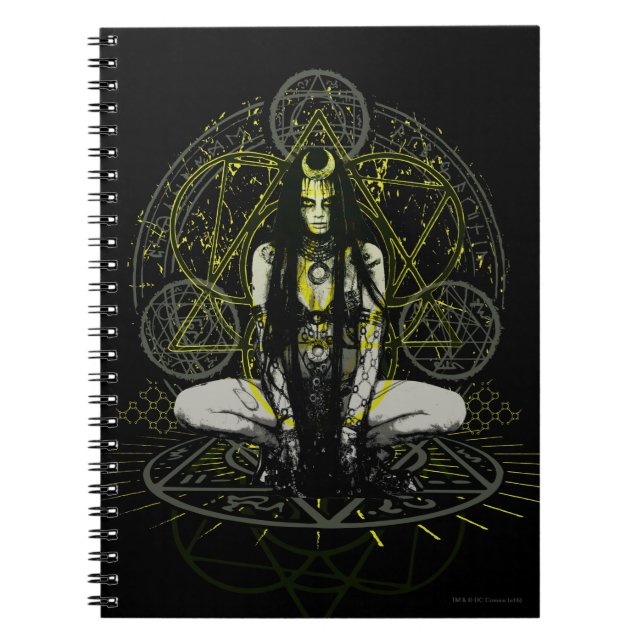 Caderno Espiral Esquadrão Suicida | Círculos Mágicos de Enchantage (Frente)