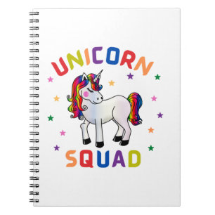 Caderno Espiral Esquadrão Unicorn