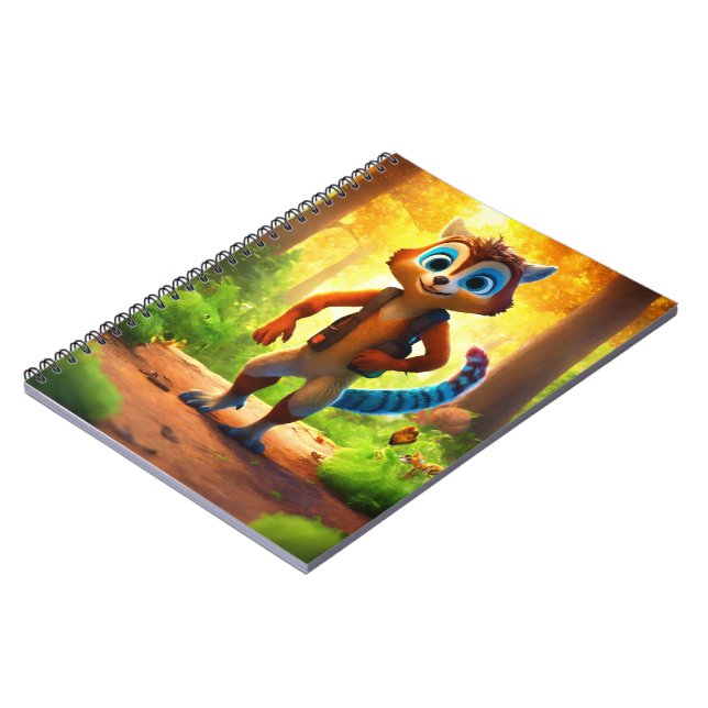 Caderno Espiral Esquilo (Left Side)