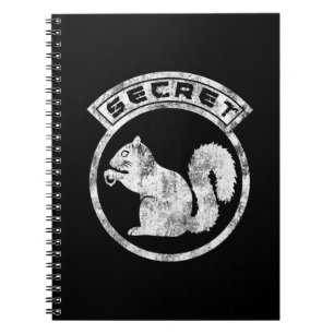 Caderno Espiral Esquilo Secreto - Distante - Tipo 2