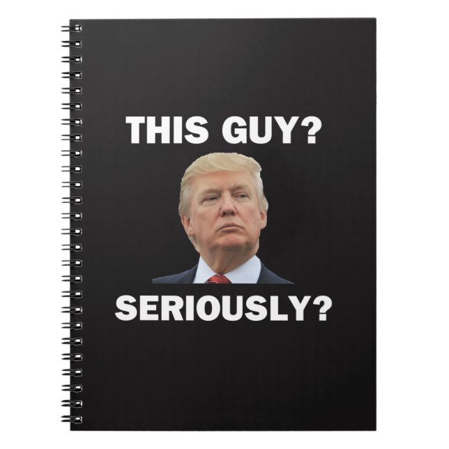 Caderno Espiral Esta Cara, Sério? (Frente)