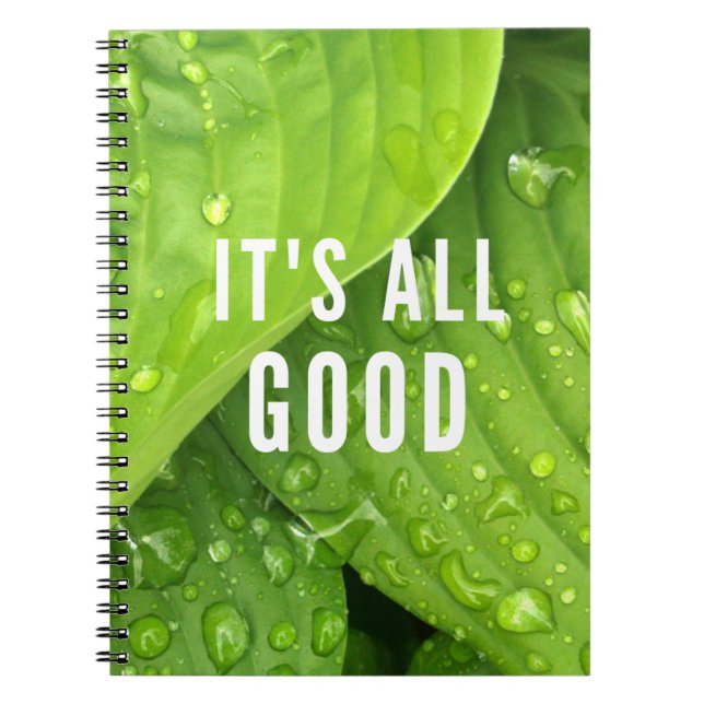 Caderno Espiral Está tudo bem. (Frente)