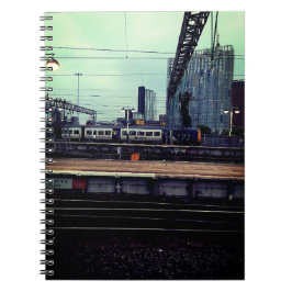 Caderno Espiral Estação de Manchester, com vista