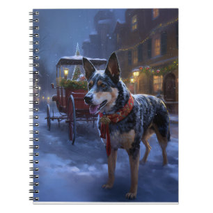 Caderno Espiral Estação Festiva de Natal Australiana