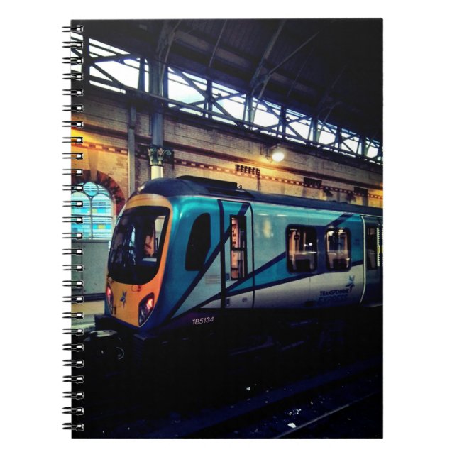 Caderno Espiral Estação Manchester (Frente)