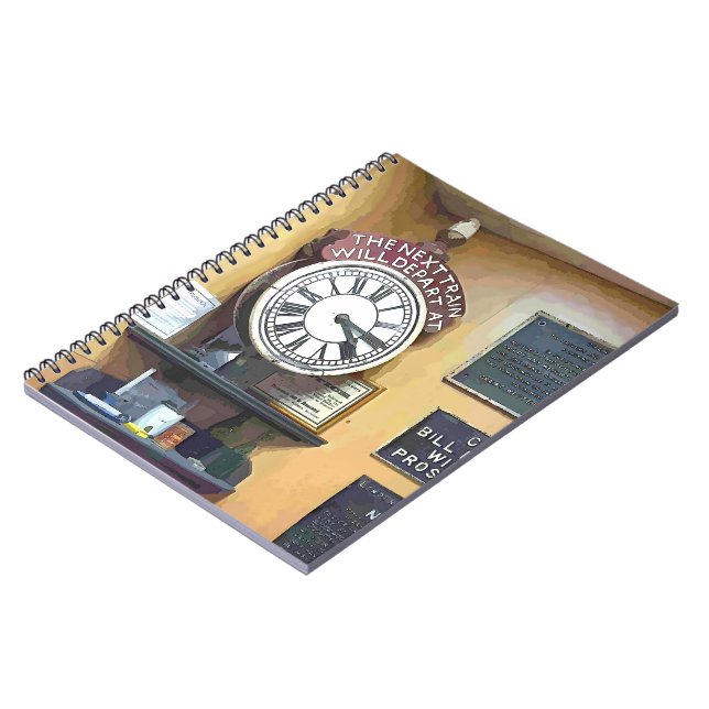 CADERNO ESPIRAL ESTAÇÕES DE COMBOIO (Left Side)