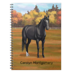 Caderno Espiral Estalhão de Cavalo do Bando Negro