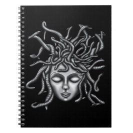 Caderno Espiral Estátua Medusa, Escultura Grega, Mitologia