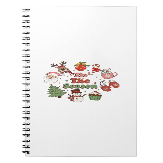 Caderno Espiral Este É O Bloco De Acrilato De Natal (Frente)