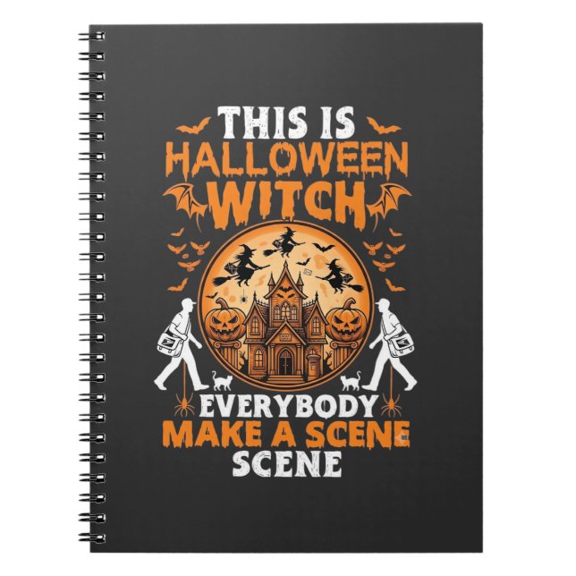Caderno Espiral Este é o Halloween (Frente)