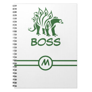 Caderno Espiral Estegossauro Verde Florestal Espetou Dinossauro