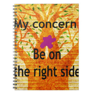 Caderno Espiral Esteja do lado direito