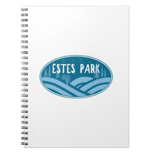 Caderno Espiral Estes Park Colorado ao ar