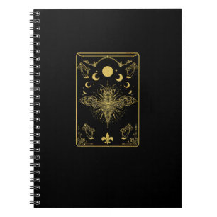 Caderno Espiral Estética Cottagecore Cogumelo Mariposa Goblincore 