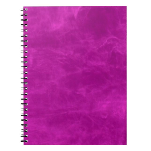 Caderno Espiral Estética Roxo Magenta (Frente)