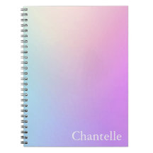 Caderno Espiral Estético Pastel Sonhador