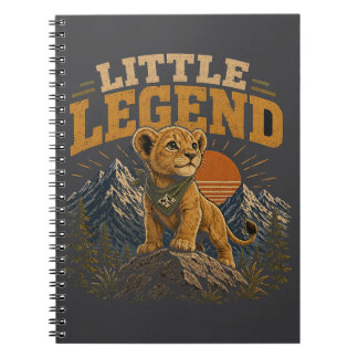 Caderno Espiral Estético Pequena Lenda Filhote de