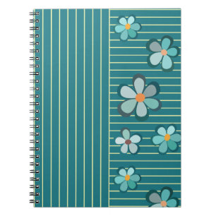 Caderno Espiral estilo de pré-disquete do boho