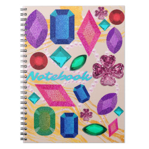 Caderno Espiral estilo jems feminino