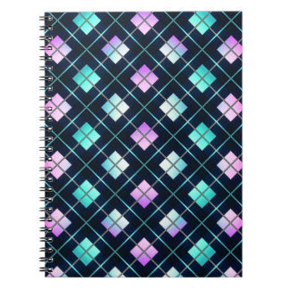 Caderno Espiral Estilo Retro de Ficção Científica dos Anos 80 Pret