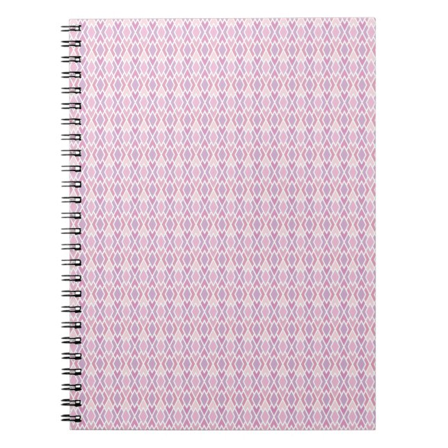 Caderno Espiral Estilo Rosa (Frente)