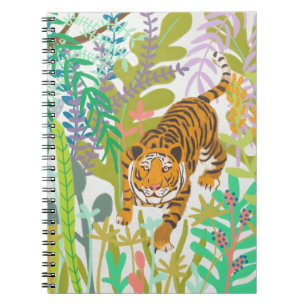 Caderno Espiral Estrada da Selva - Tigre