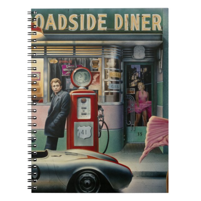 Caderno Espiral Estrada do destino (Frente)