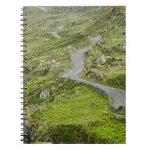 Caderno Espiral Estrada entre Ballaghacahreen e Caherkeen.
