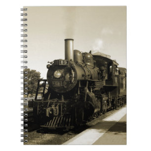 Caderno Espiral Estrada-férrea histórica