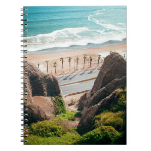 Caderno Espiral Estrada perto do litoral