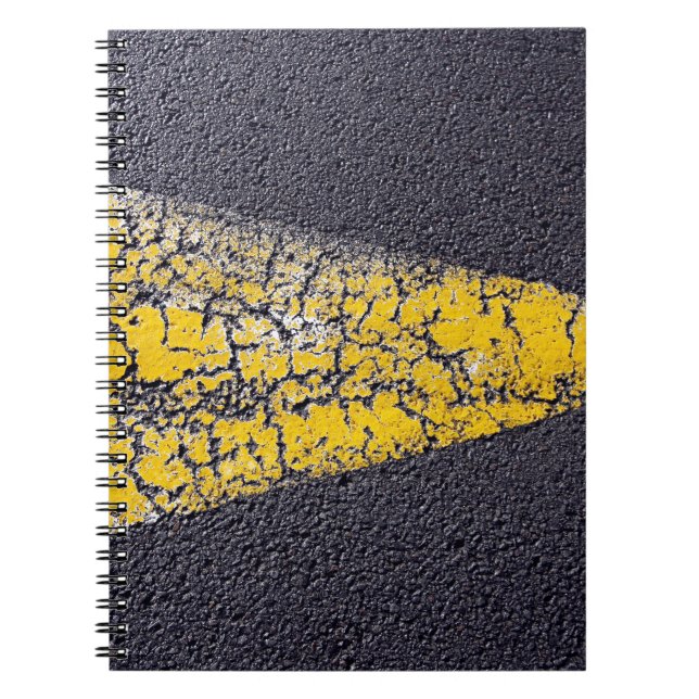 Caderno Espiral Estrada rachada (Frente)