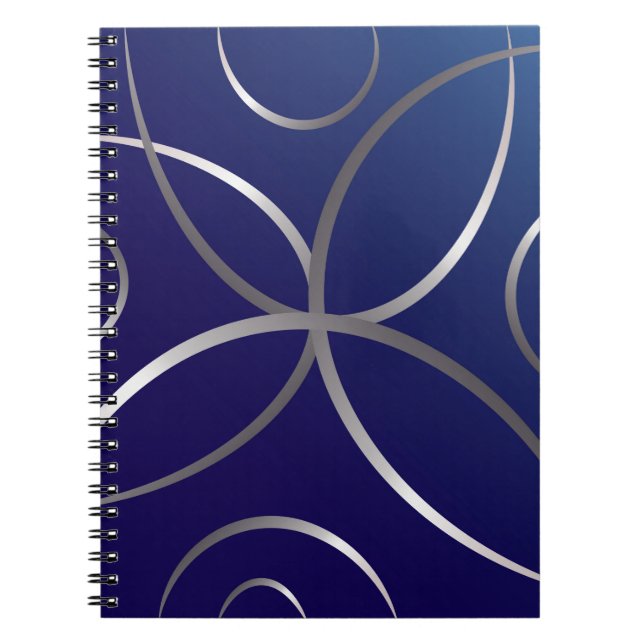 Caderno Espiral Estradas prateadas (Frente)