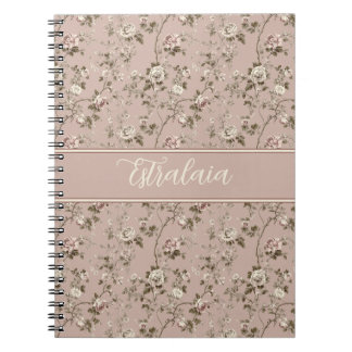 Caderno Espiral Estralaia Dusty Rosa Rosa