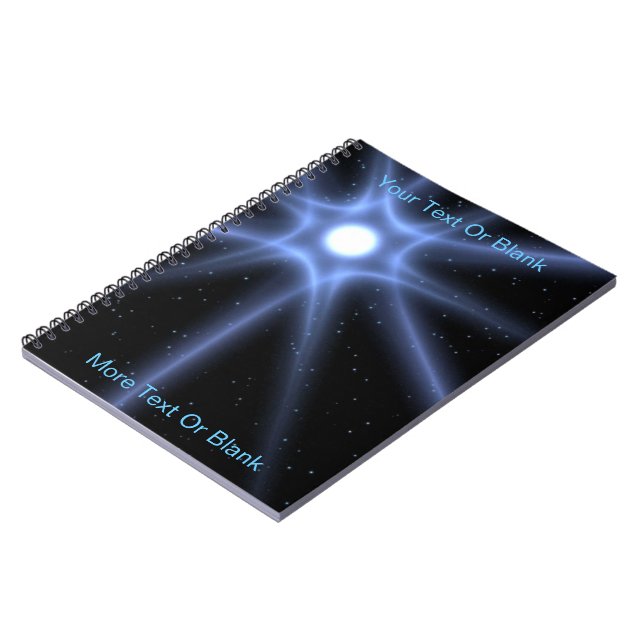 Caderno Espiral Estrela Brilhante (Left Side)