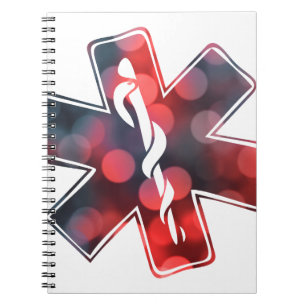 Caderno Espiral estrela da vida