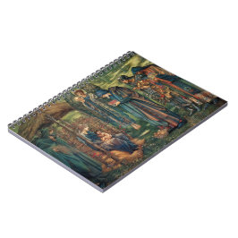 Caderno Espiral Estrela de Belém (por Edward Burne-Jones)