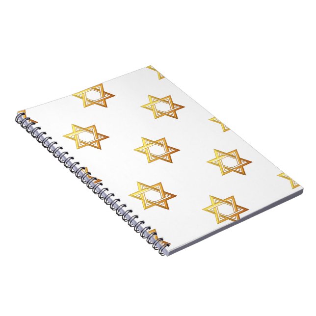Caderno Espiral Estrela de David (Lado Direito)