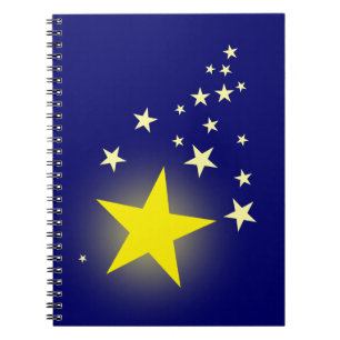 Caderno Espiral Estrela de tiro