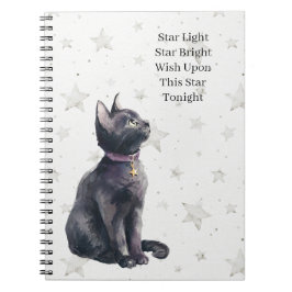 Caderno Espiral Estrela Leve Estrela Brilhante Desejo